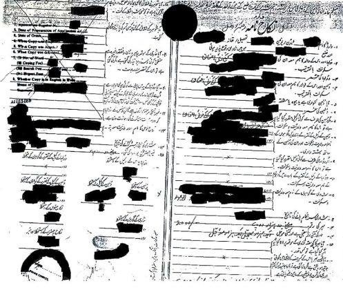 Kakazai Pashtuns Archive Document